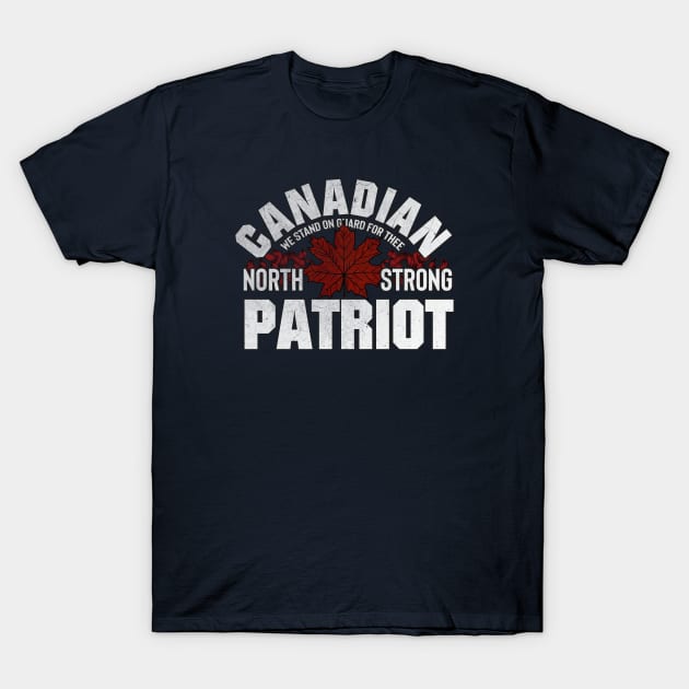 Canadian Patriot T-Shirt by Rockwelder